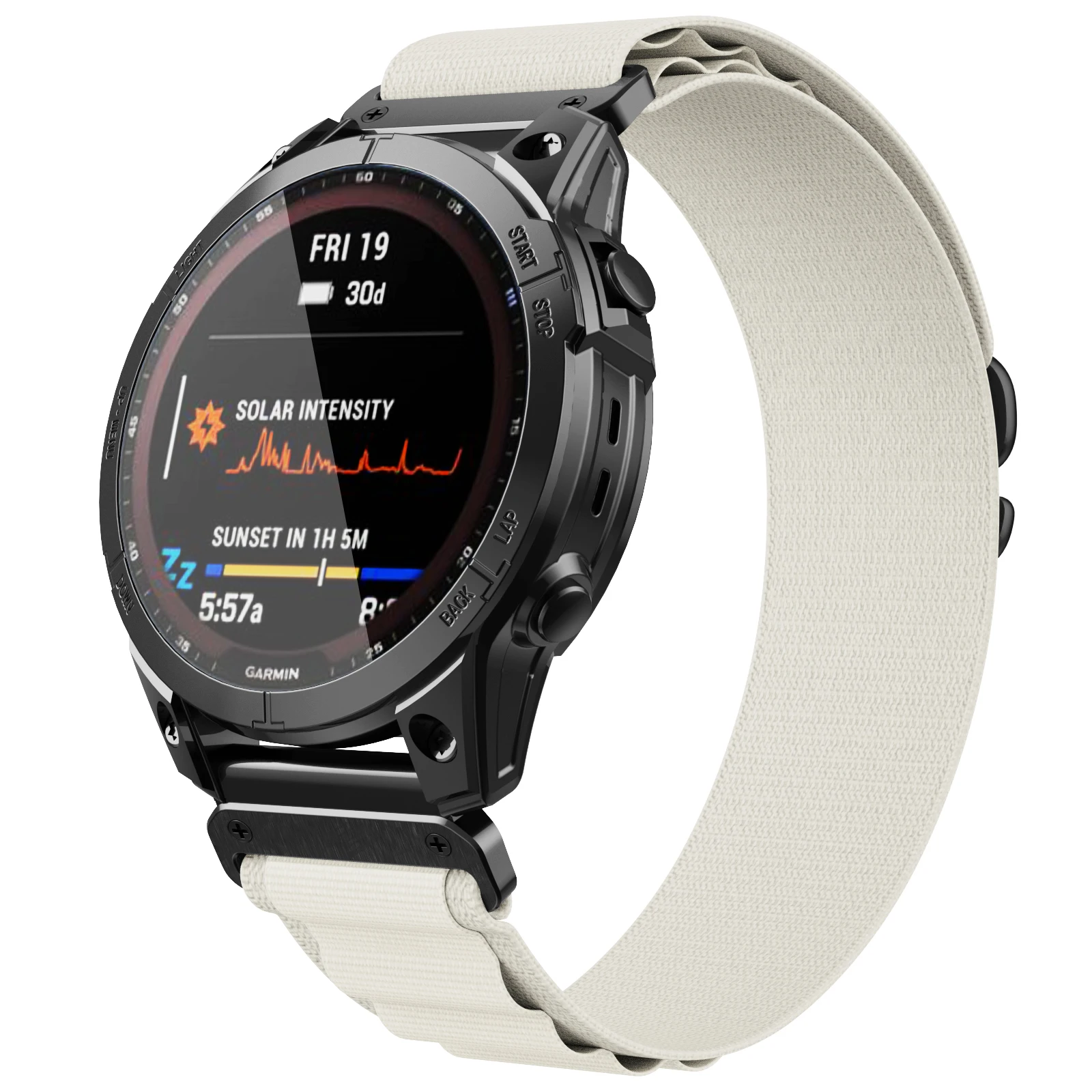 Correa de nailon para reloj Garmin Fenix, 26mm, 22mm, 7X, 7 Pro, 6X, 6 Pro, 5X, 5 Plus, Epix Pro Gen 2, 47mm, 51mm, 955, MK2, QuickFit
