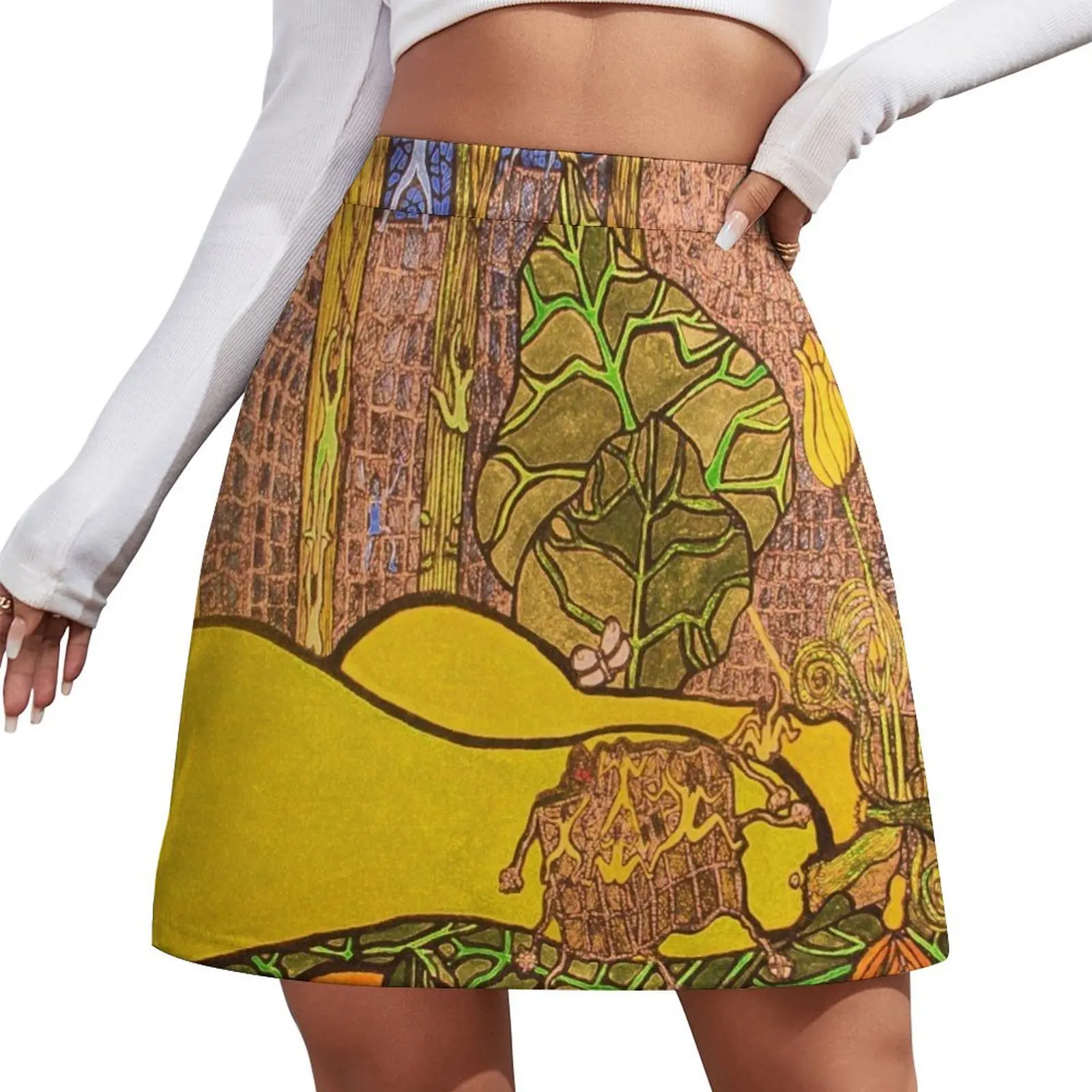 Rok Mini Lady Gardeners Rok Korea Rok pendek