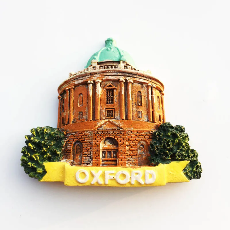 Fridge Magnet Creative Oxford University Humanities Landscape Decoration Message Stickers Tourist Souvenirs