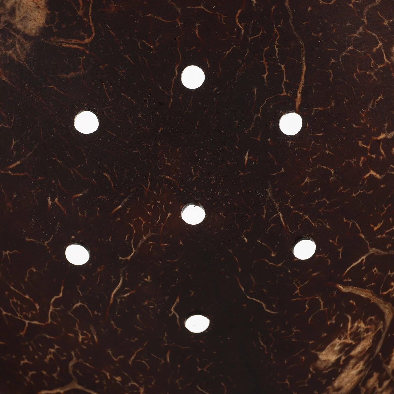 وعاء قشرة جوز الهند صينية تقديم الفاكهة الطبيعية للحلوى والوجبات الخفيفة تخزين المجوهرات مكتب منزلي ديكور المطبخ بار