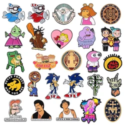 90s Cartoon Cute Enamel Pins Anime Character Brooches Lapel for Backpacks Badge Fashion Jewelry Accessories Gifts For Friends