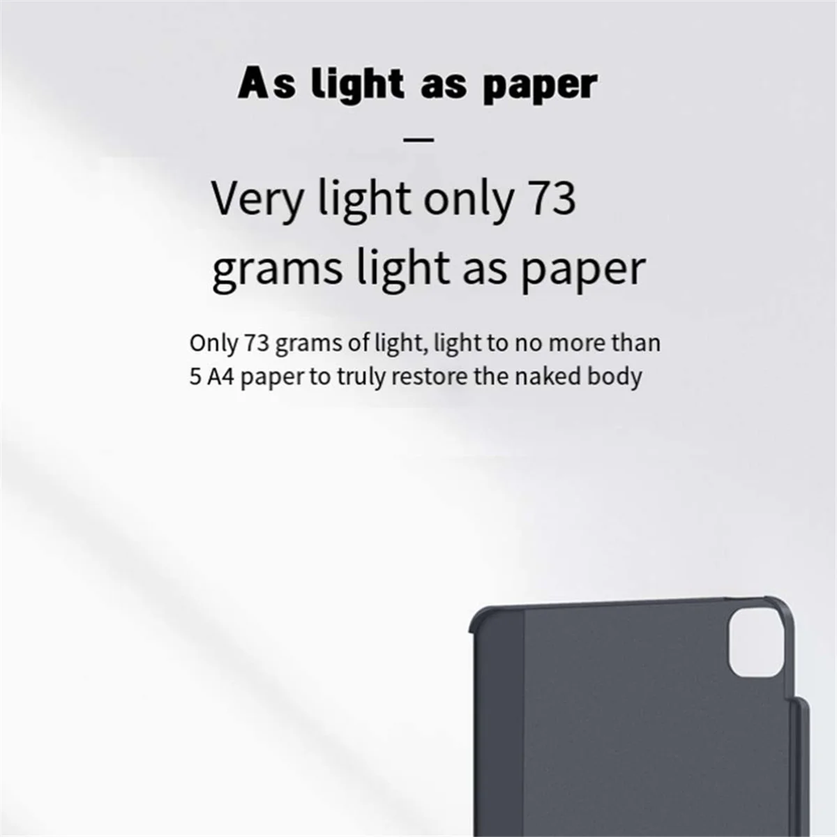 For iPad 12.9 Inches Keyboard Protective Cover Magnetic Attraction iPad Keyboard Case,for iPad Gray