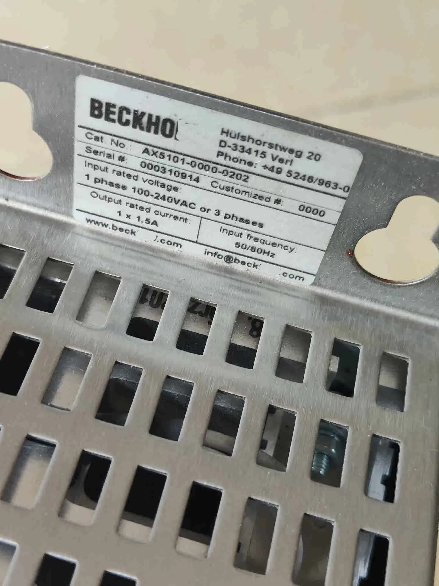 AX5101-0000-0202 Сервопривод для Beckhoff