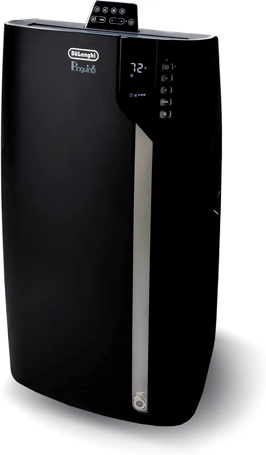 Black Portable Air Cooler with Remote Control and Dehumidifier