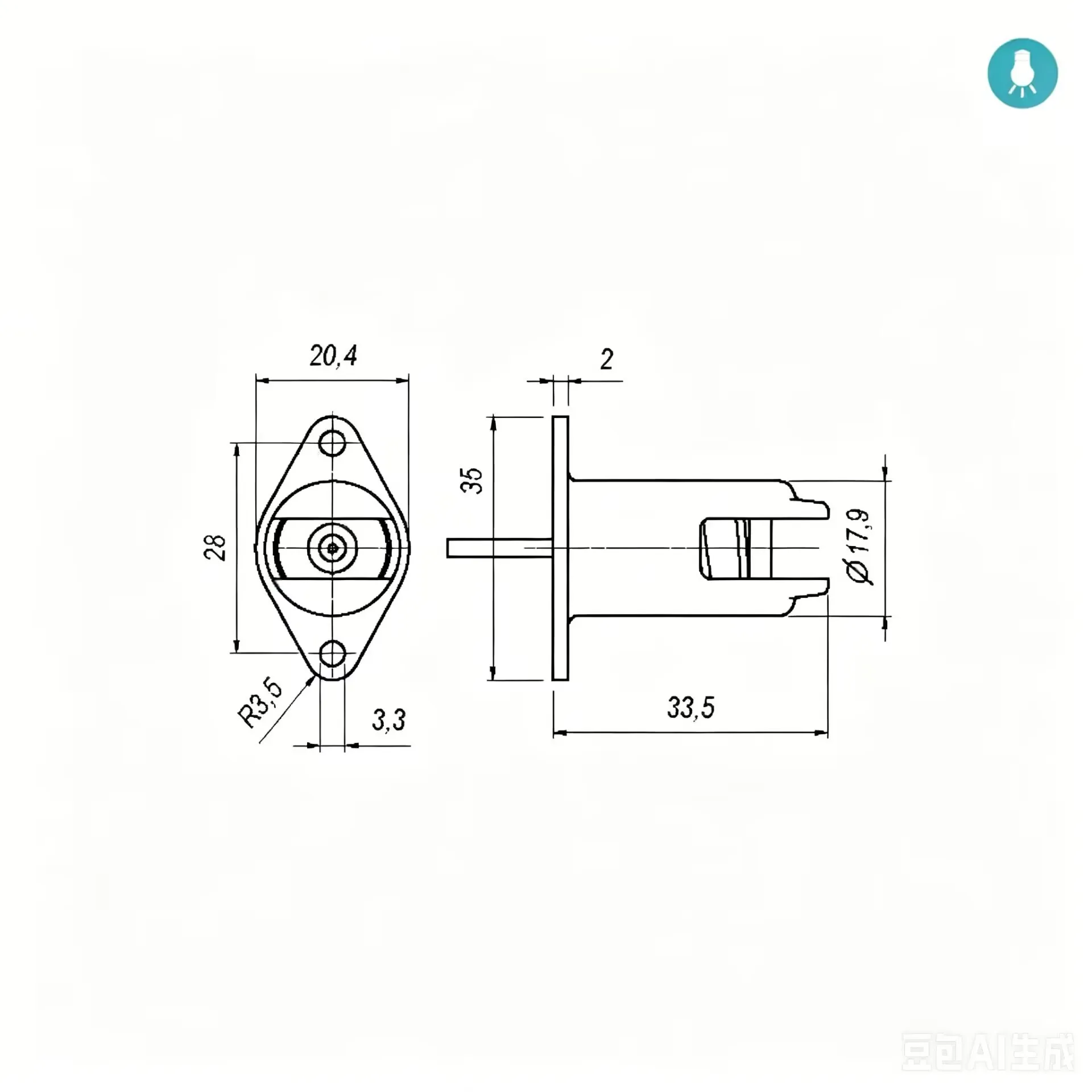 R7S Lamp Holder Aluminum Cast Aluminum Housing Halogen Tungsten Lamp Tube Socket Iodine Tungsten Tube Socket R7S Socket M126 952
