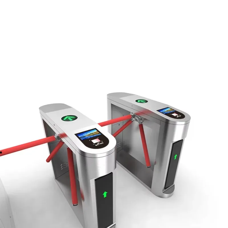

Promotion Wholesale Anti-Tailgating Bridge Tripod Turnstile Special Access Control Outdoor Barrier Gate For Subway Turnstile
