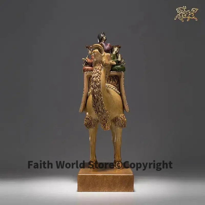 National GIFT Spiritual ART CHINA the Silk Road Home Company Saudi Arabia Camel bring GOOD LUCK thriving business brass mascot