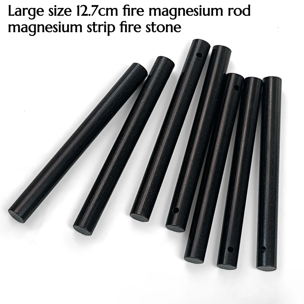 

2PCS 12.7cm Large Spark Magnesium Rod Spark Stone Outdoor Hiking Firearms EDC Wilderness Survival Equipment