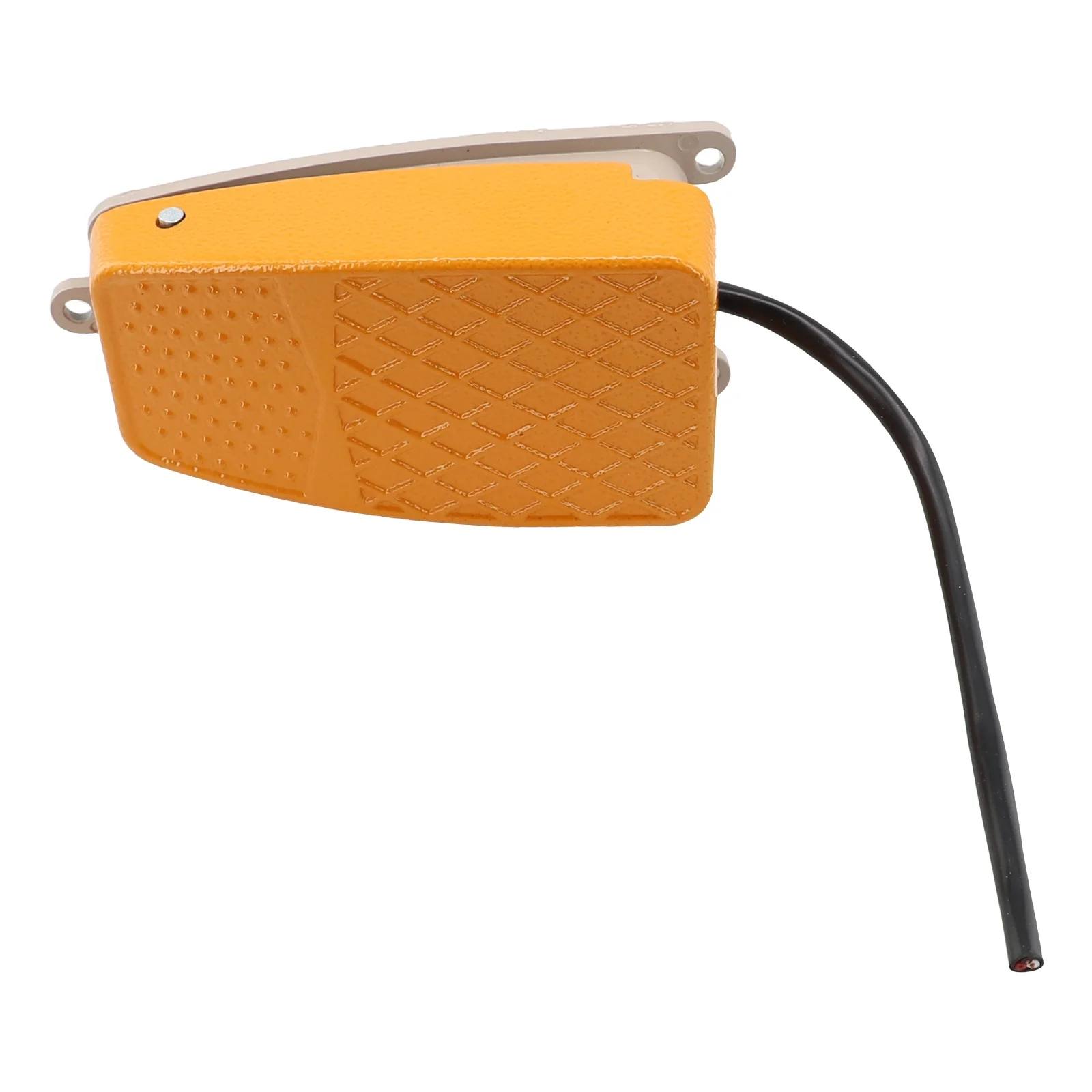 Electric Pedal Foot Switch Non-slip Portable Practical 250VAC Momentary Multi Purpose Single Pole Double Thro Welding Aluminum