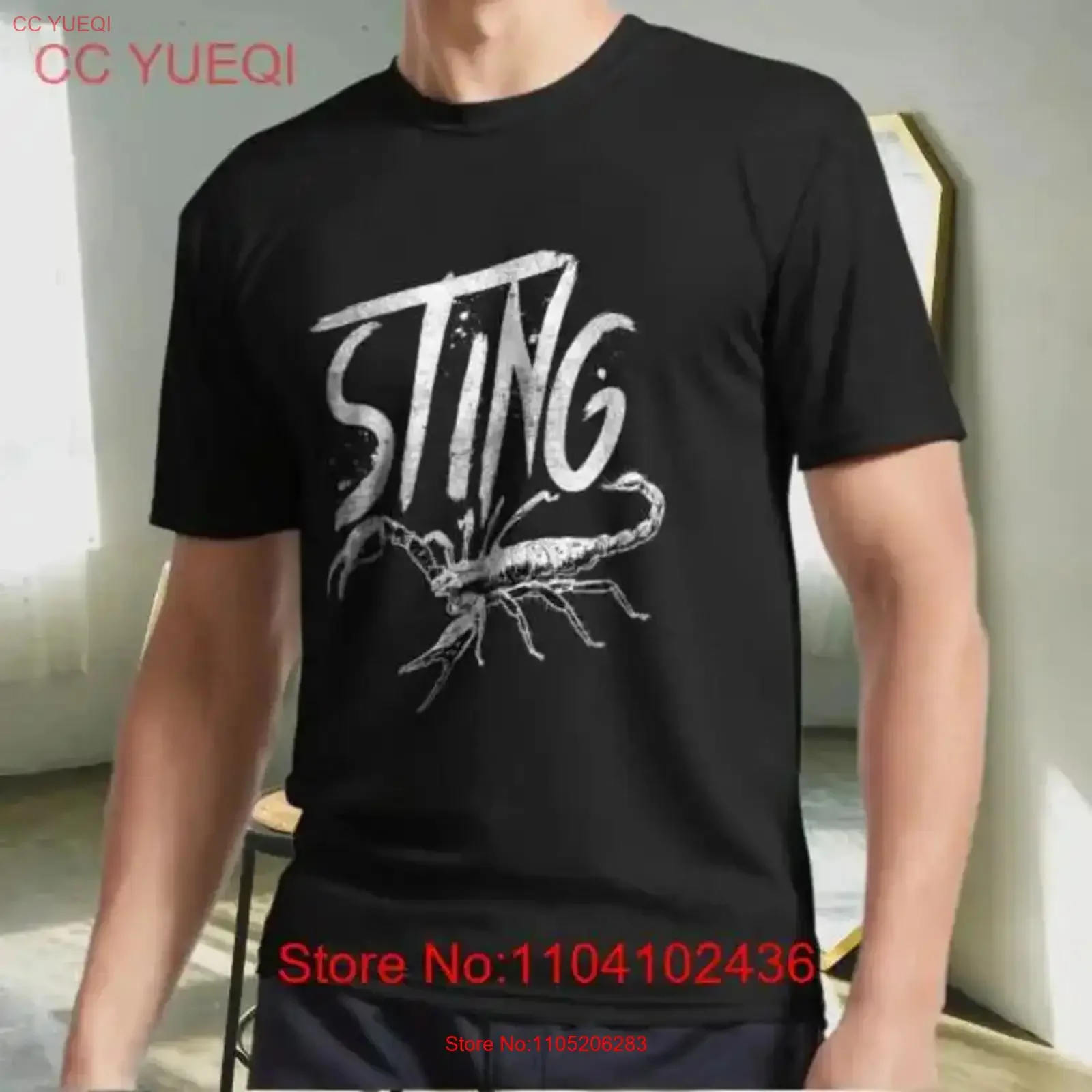 

New T Shirt Scorpions Band Vintage 90's Th Active Logo Funny Size S to 5XL vintage Washed Top For Everyday Wear Slightly