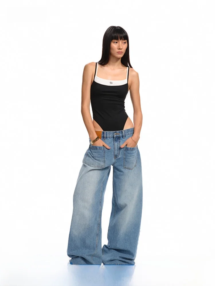 

NAWS eilles One-Piece Vest Nice Series Summer Casual Sports Strap Vest Bal Mid-Length Slim Fit Women's Outerwear