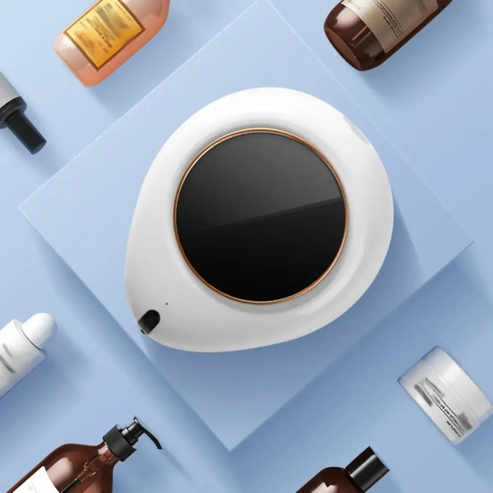 300ml Capacity Wall Mount Soap Dispenser Water Drop Type Foam Dispenser Non-touch Foam Container Liquid Soap Dispenser