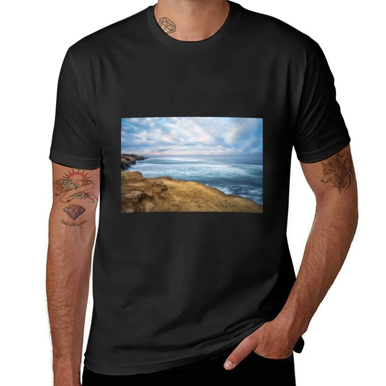 Morning Glory - San Diego Coast T-Shirt new edition plain mens graphic t-shirts