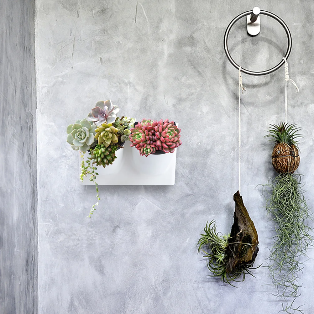 

Self Watering Flower Pot Plastic Automatic Planting Container for Indoor Plants Decorative Home Garden Planter