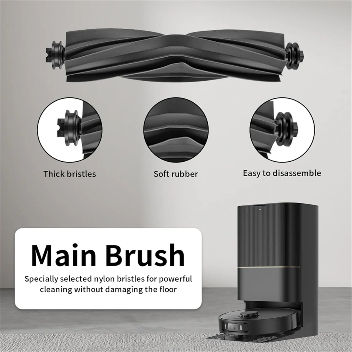 A01M 42PCS Zestaw akcesoriów do odkurzacza robota Dreame L10s Pro Ultra Heat/X30 Ultra /X30 Pro/ S10 Pro Ultra