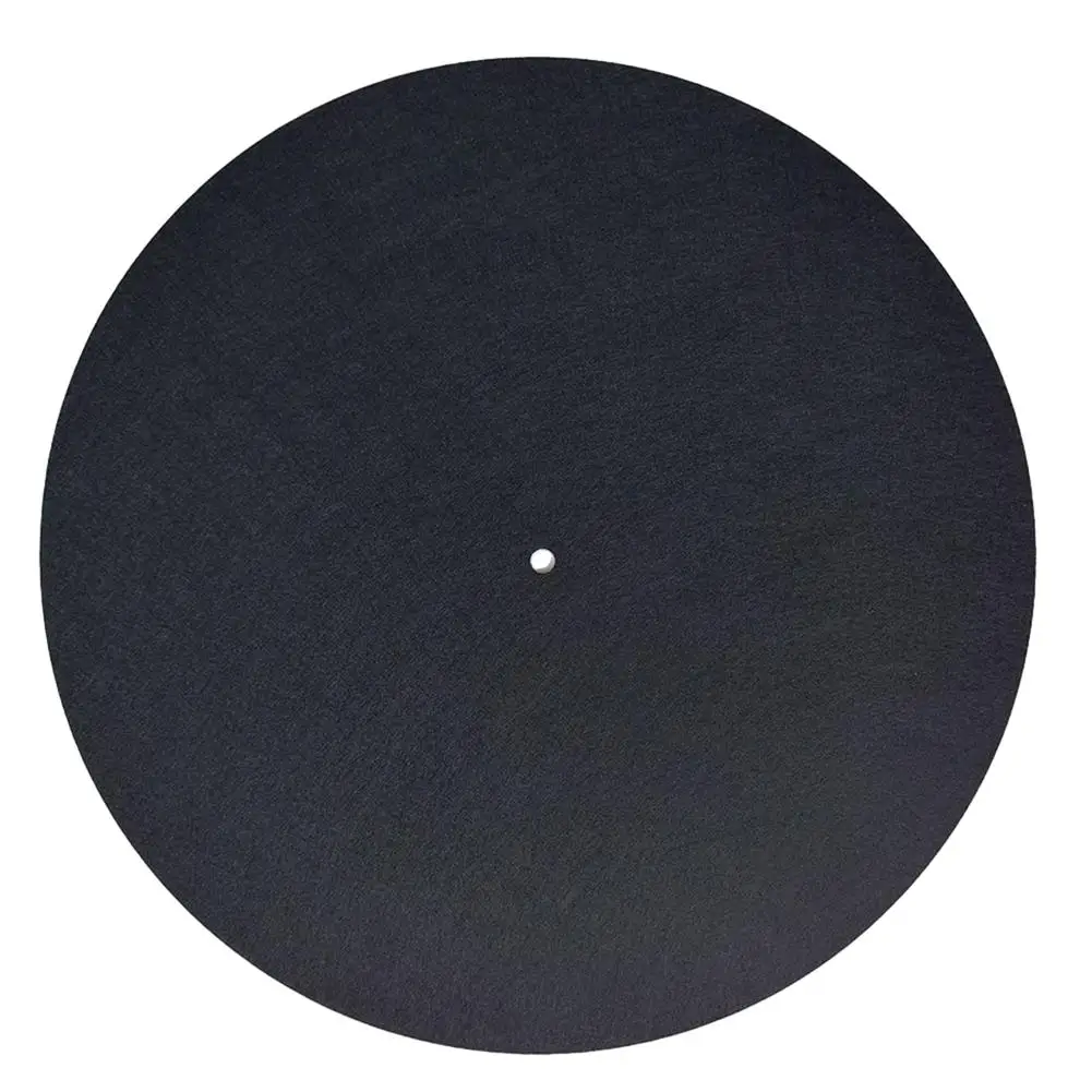 Felt Record Pad For Phonograph Vinyl CD Non-slip Digital Printed Solid  Thick Anti-Static Felt Platter Turntable Mat