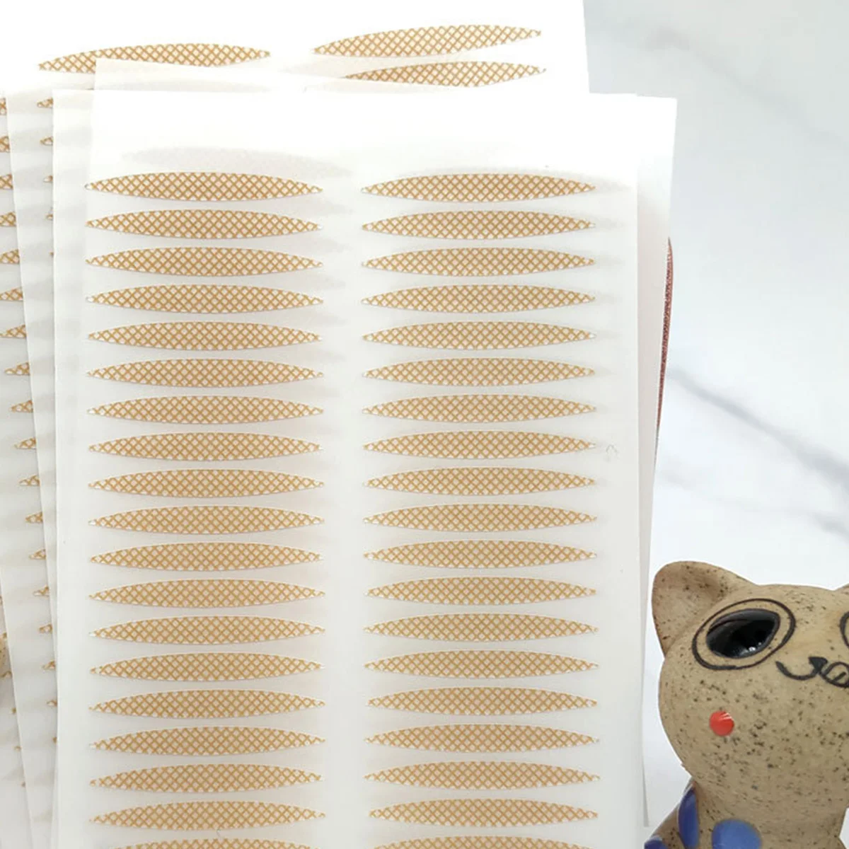 800 Stück doppeltes Augenlid-Klebeband, nackte Spitze, unsichtbare Augenlid-Lift-Streifen, atmungsaktiv, natürlich Augenlid-Aufkleber, wasserdicht