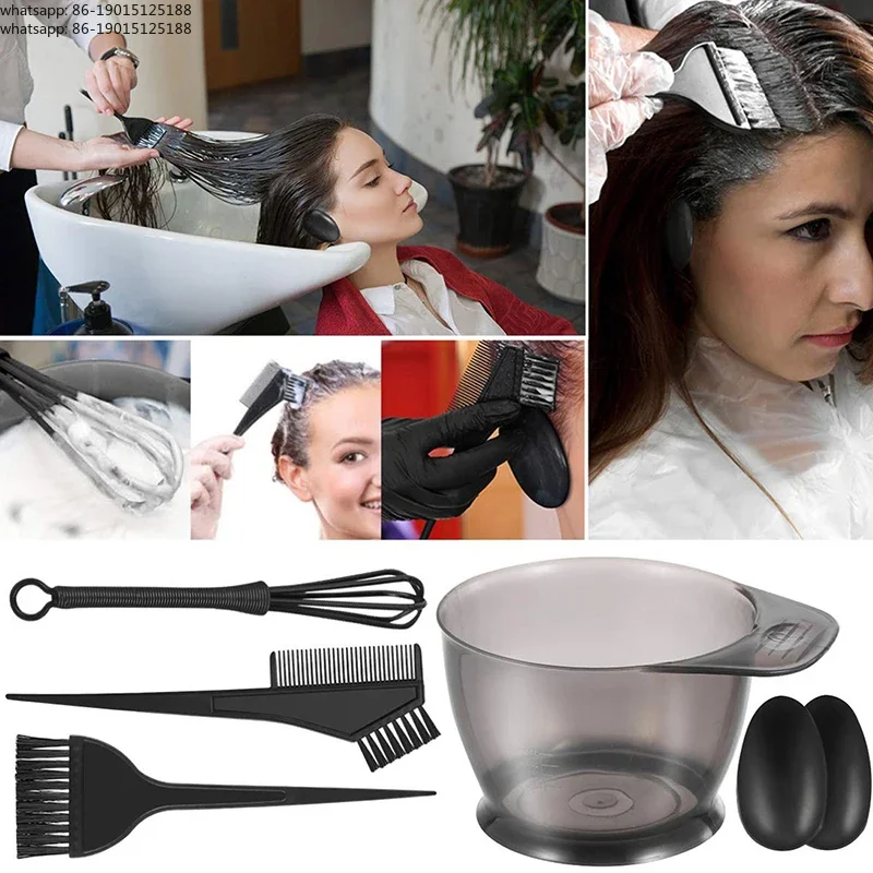 New Colour Bowl Hairdressing Black Hair Coloring Bowl for Hair Dying Dyeing Bowl for Hair Dye Hairdressing Paints RFW01