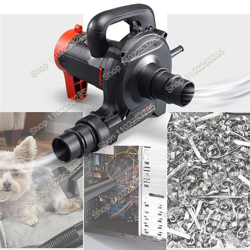Industrial-grade High-power Slotting Machine Dust Collector Blower Wall Grinder Vacuum Cleaner Blower Dual-use