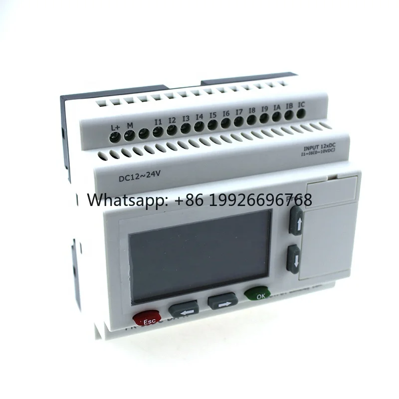 PR-18DC-DA-R PLC Mini Relay Programmable Logic Controller Plc for Injection Molding Machine
