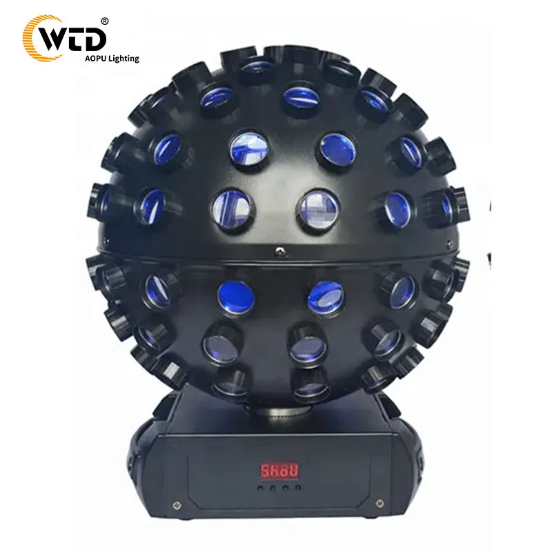 

5pcs 18W RGBWA+UV 6in1 Big DJ Magic Ball Light Stage Disco Effect Light LED Ball Light