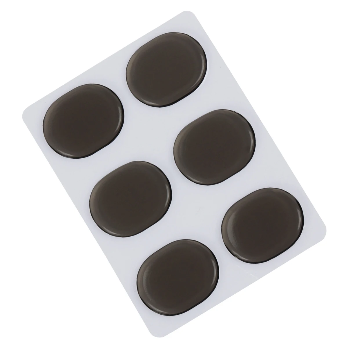 

Damper Gel Pads Reusable Muffling Transparent Silicone For Snare Drum Cymbals Drum Kit Mute Coffee Color