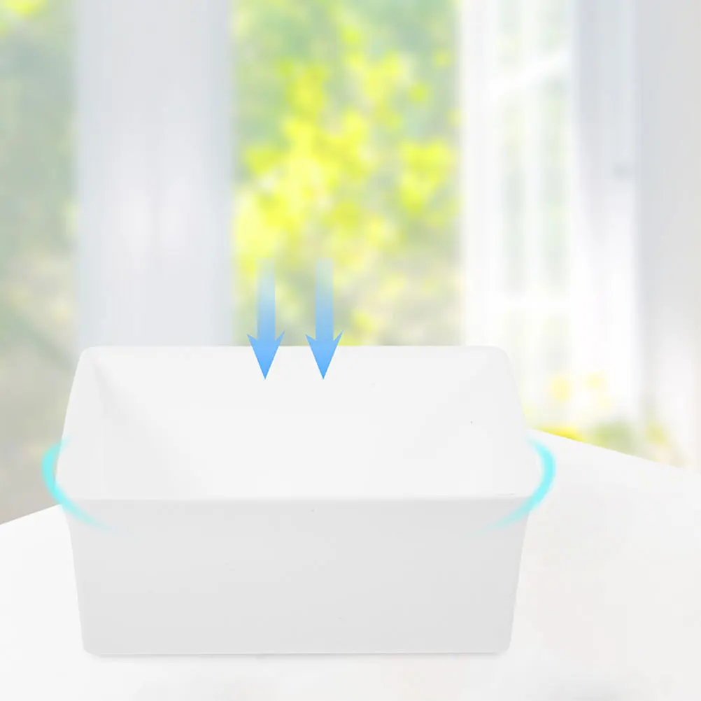 

2pcs Beads Container Large Capacity Plastic Laundry Room Storage Box Lid Dryer Sheet Holder Powder Organizer Jars For Laundry