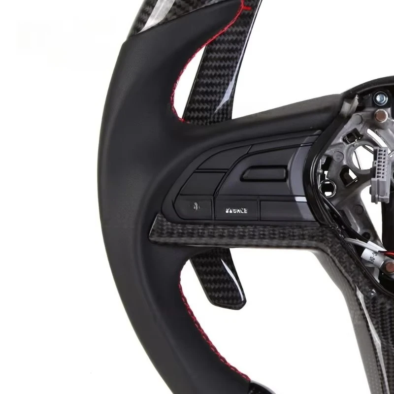 Customized Upgrade LED Carbon Fiber Steering Wheel For Nissan GTR R35 R 35