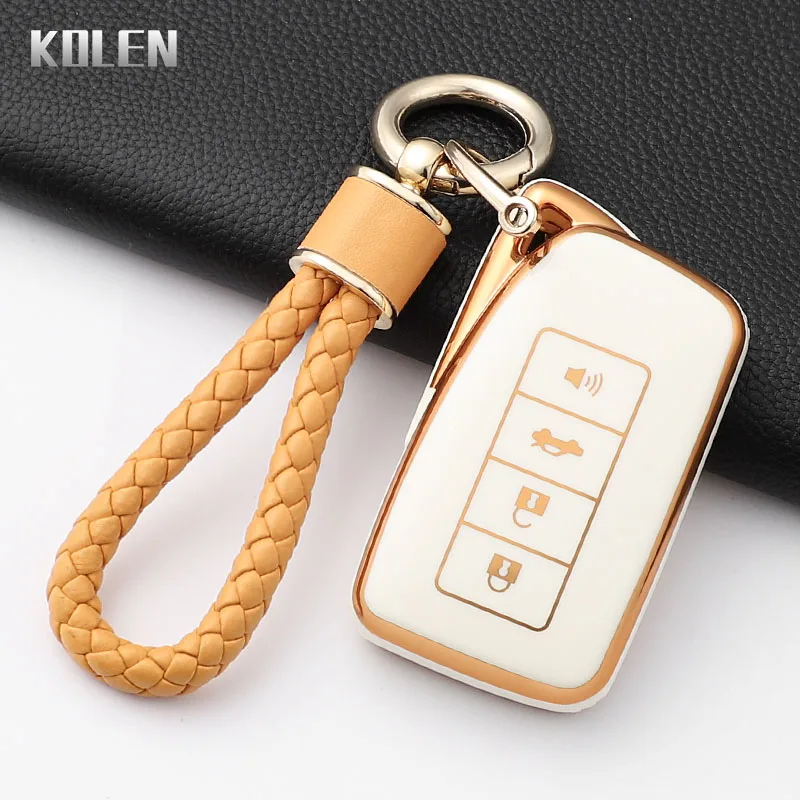 Fashion TPU Car Key Case Cover For Lexus NX IS RX ES LS GX LX UX GS 200 260 300 350 NX200 ES300 RX350 NX300 Protected Shell Fob