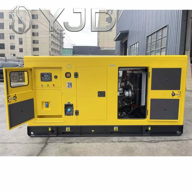 125 KVA Silent Generator 3 Phase 100 KW Open Frame with Remote Start 60Hz Frequency ATS Options 230V/480V Rated