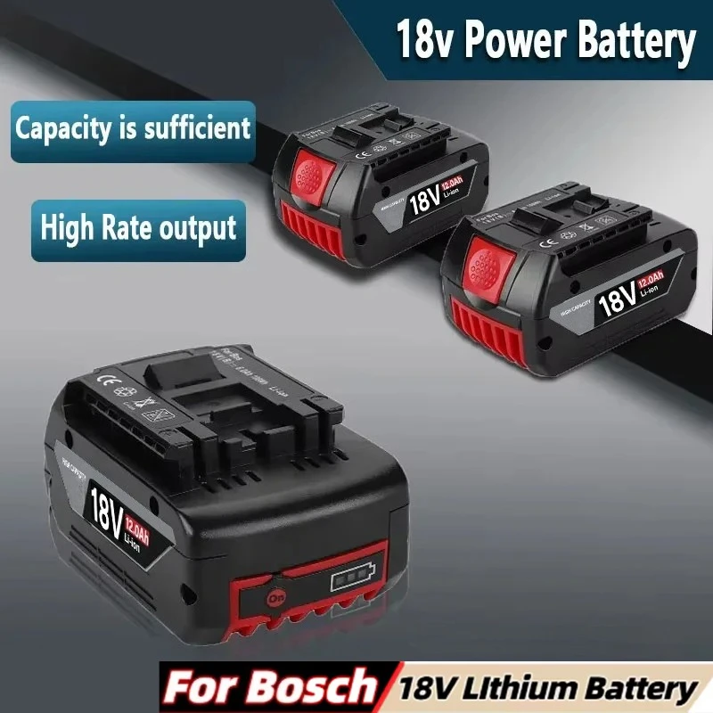 

For Bosch 18V 8Ah Replacement Battery Compatible with Bosch GDR215 GDS400 DSR185 BAT618 Tools Lithium-Ion Rechargeable Battery
