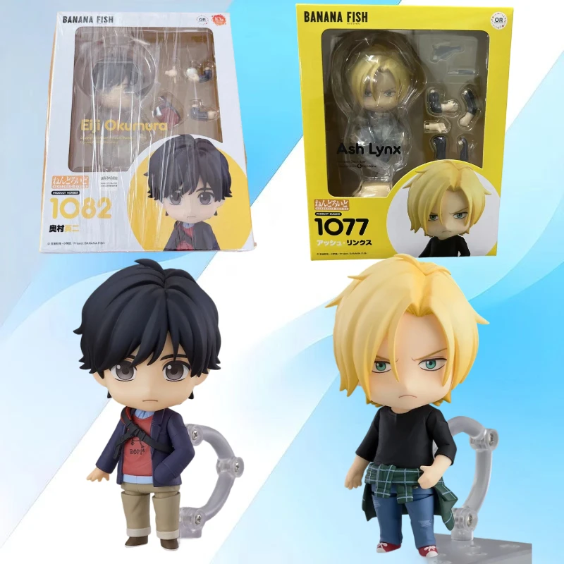 

В наличии Nendoron GSC Original # 1082 1077 【PESCO BANANA】 Фигурка Юки Ноджимы и Эша Линкса, модель, игрушка, статуэтка, подарок