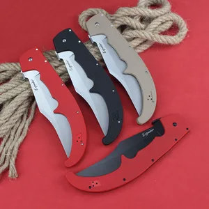 Espada l/xl faca tática dobrável fria aus10a aço grande ao ar livre militar caça sobrevivência facas multiuso para ferramentas masculinas 10 principais vendas faca de mato grande - №3