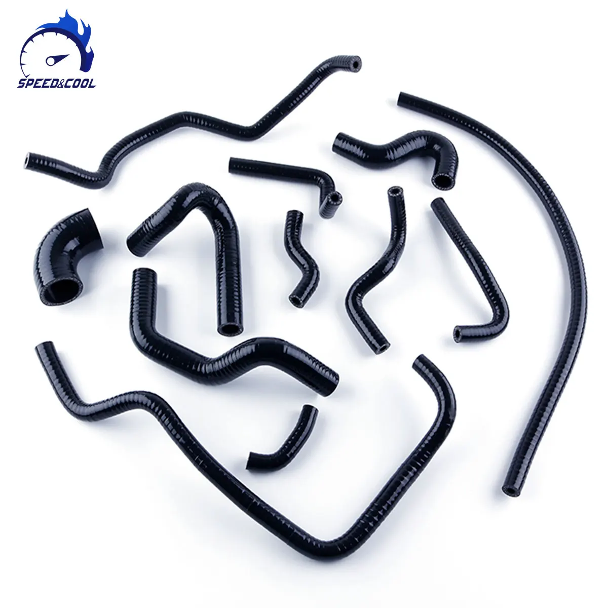 

SPEED&COOL For 1989-1998 Mazda Mx5 Miata Eunos NA MK1 1.6 B6-ZE Engine Silicone Radiator Coolant Breather Pipe Tube Hose Kit