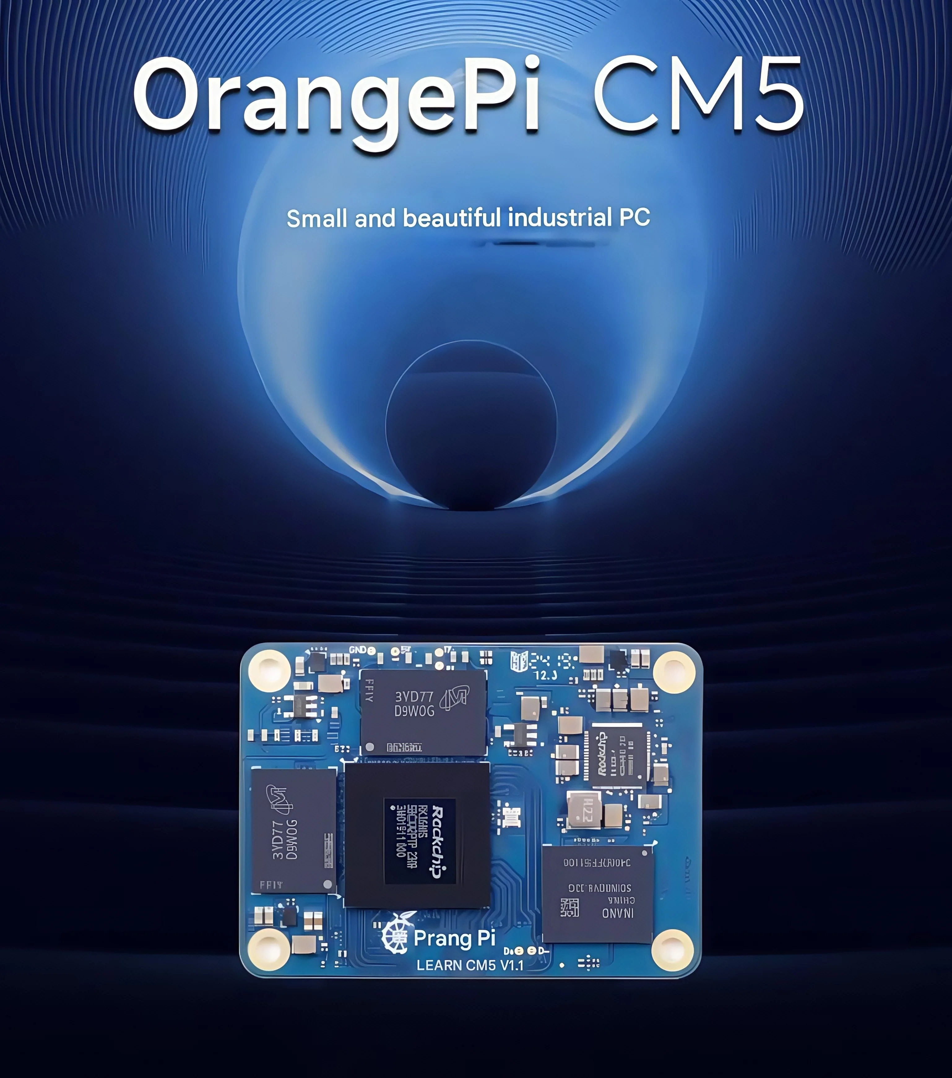 Placa de Desenvolvimento NYOrange Pi Cm5 com Chip Rockchip Rk3588s