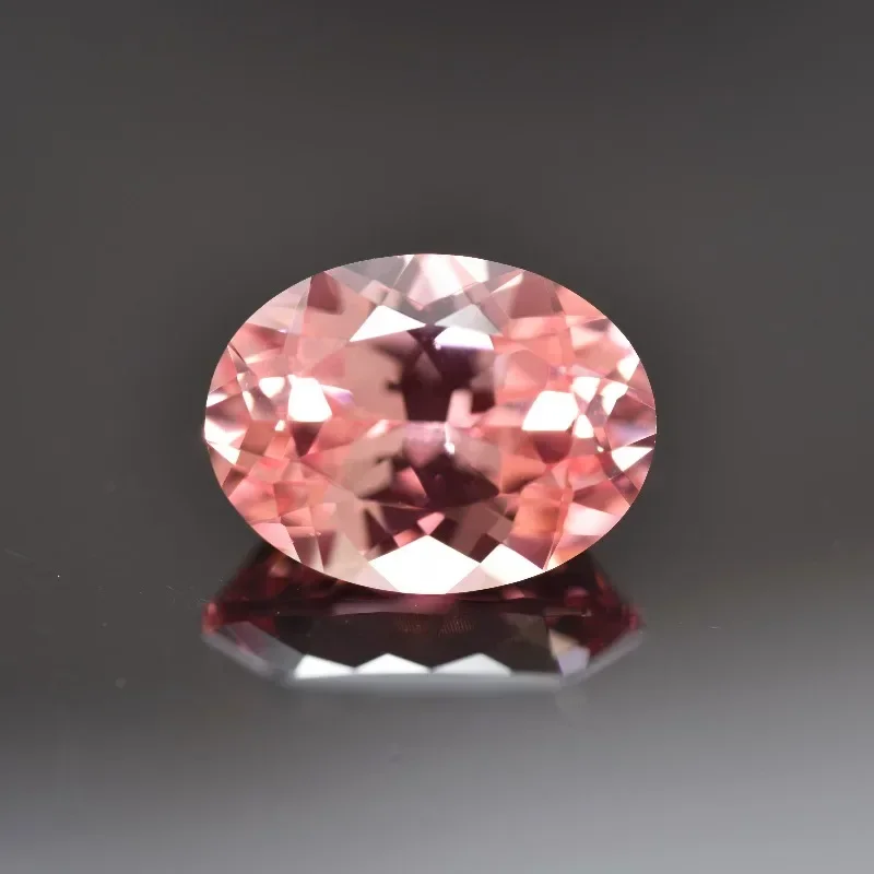 

Высококачественное выращенное в лаборатории Padparadscha овальной огранки красного цвета лотоса DIY подвески кольцо ожерелье основные материалы на выбор сертификат AGL