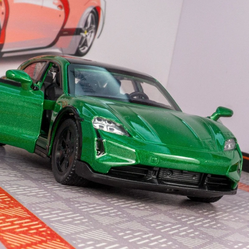 1:36 Turbo S Sportwagen Legering Motorvoertuig Diecast Metaal Model Kinderen Speelgoed voor Jongens Vrienden Geschenken Verzamel Ornamenten