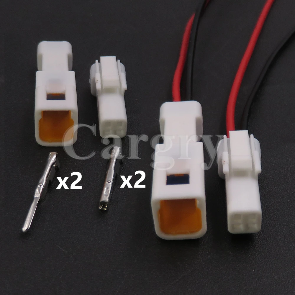 1 Set 2P AC Assembly Automobile Wire Harness Socket 02T-JWPF-VSLE-S 02R-JWPF-VSLE-S Car Motor Waterproof Connector