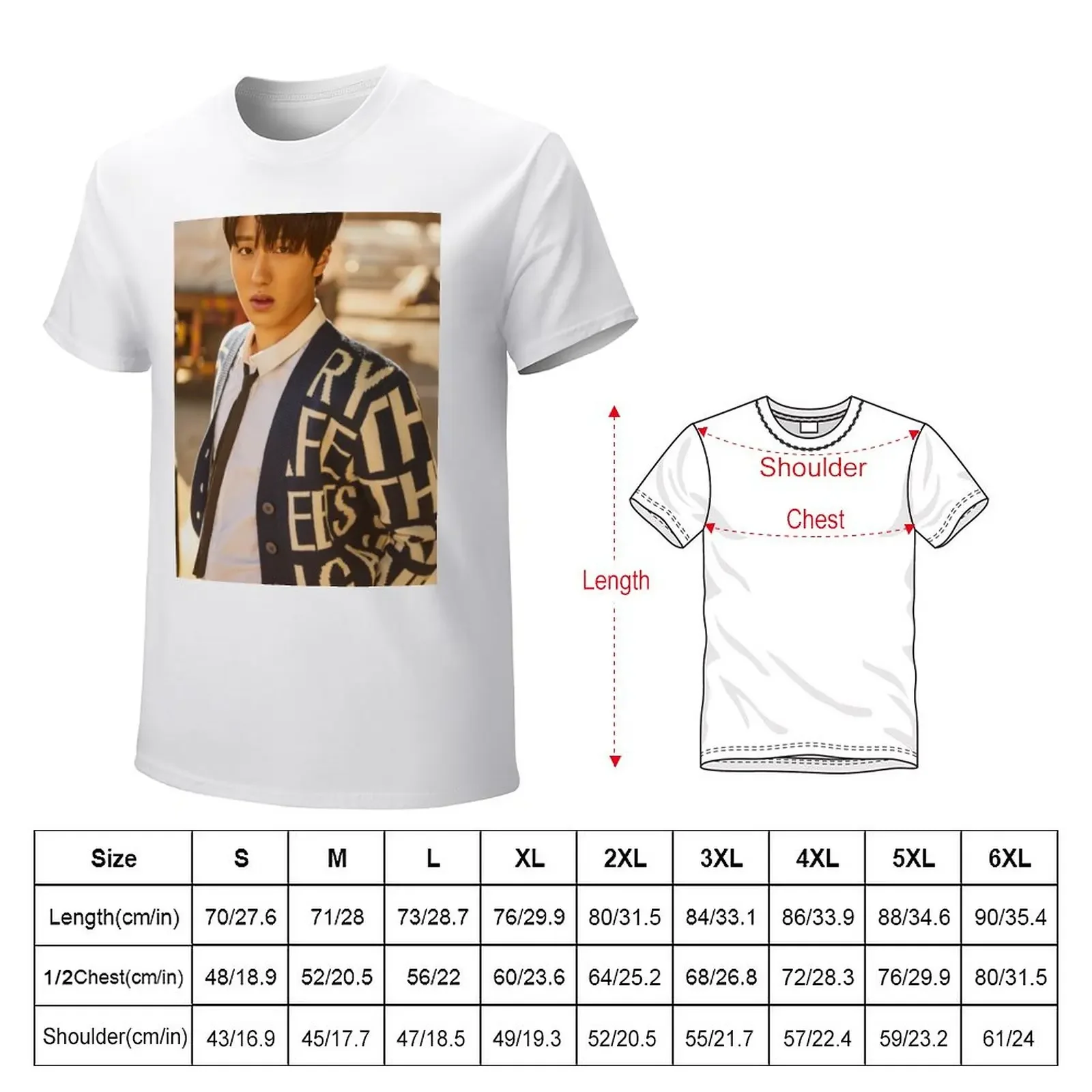 SF9 Chani T-Shirt sports fans oversizeds big and tall t shirts for men plus sizes blanks anime clothes blacks t shirts for men