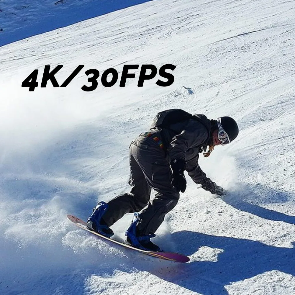 C100 Plus SJCAM Sports recording Camera with 4K Video, EIS Stabilization, Audio Recording Sports DV