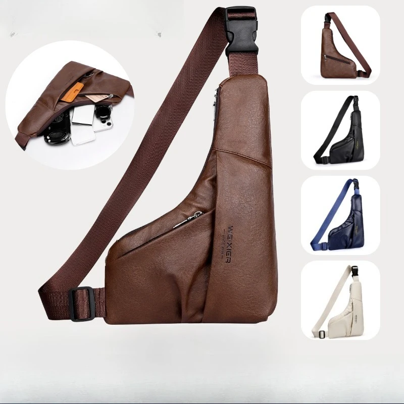 

Men's and women's waterproof ultra light gun bag chest bag light simple large capacity cross body shoulder backpack