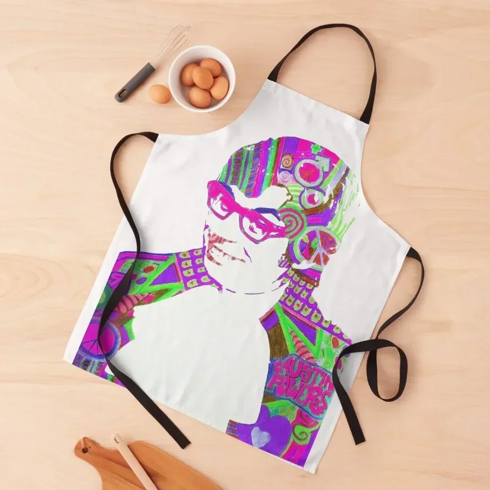 

Austin Powers - Mike Myers Apron Men'ss Men gift Restaurant Kitchen Equipment Kitchen Household Items Apron