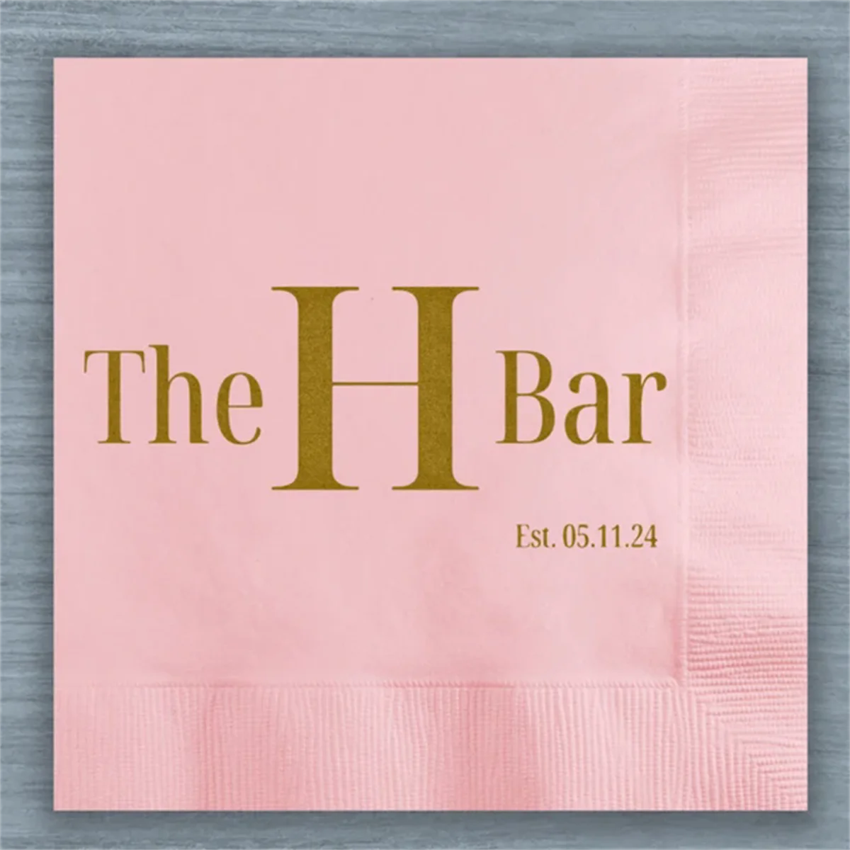 Custom and Personalized Napkins for Weddings, Birthdays, Businesses and other Corporate Events Logo Design Artwork Napkins