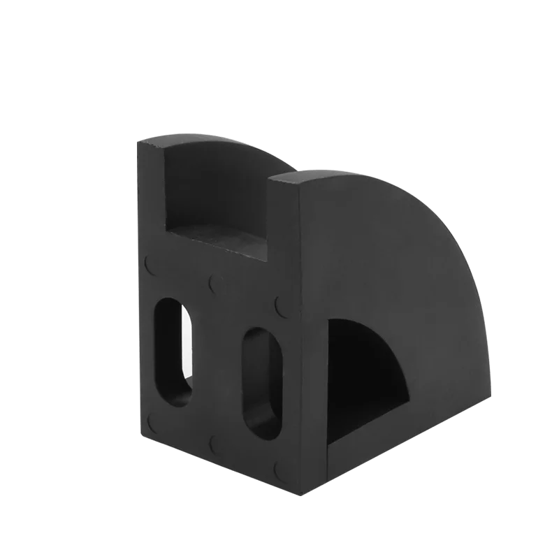 Triple speed chain guide block Aluminum fan carrier Transition wheel Scallop roller Aluminum profile anti-collision block