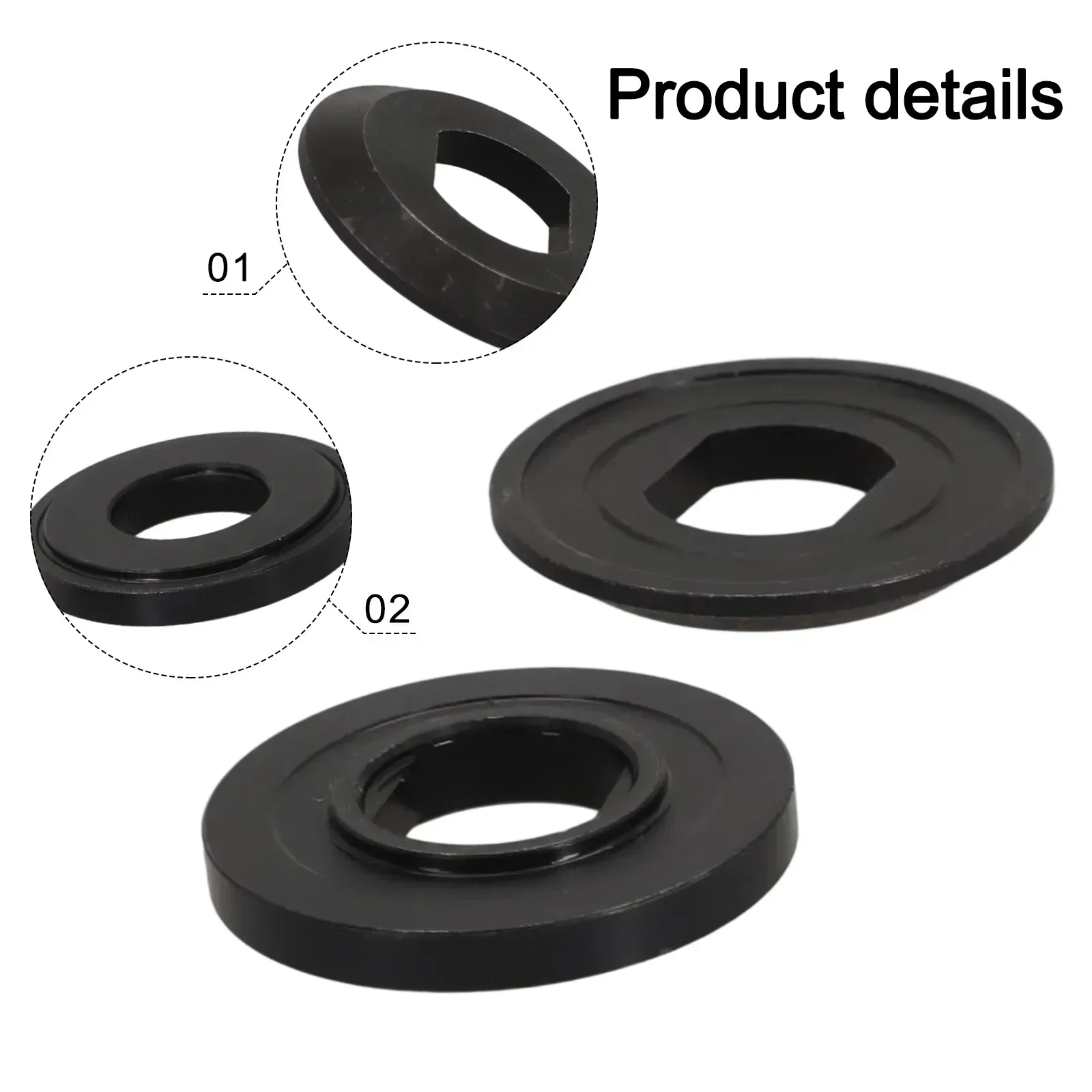 For Circular Saws Metal Washers BSS610 Parts For Saws Replacement Metal Flange Washer Kit Part Number 224409-4 3
