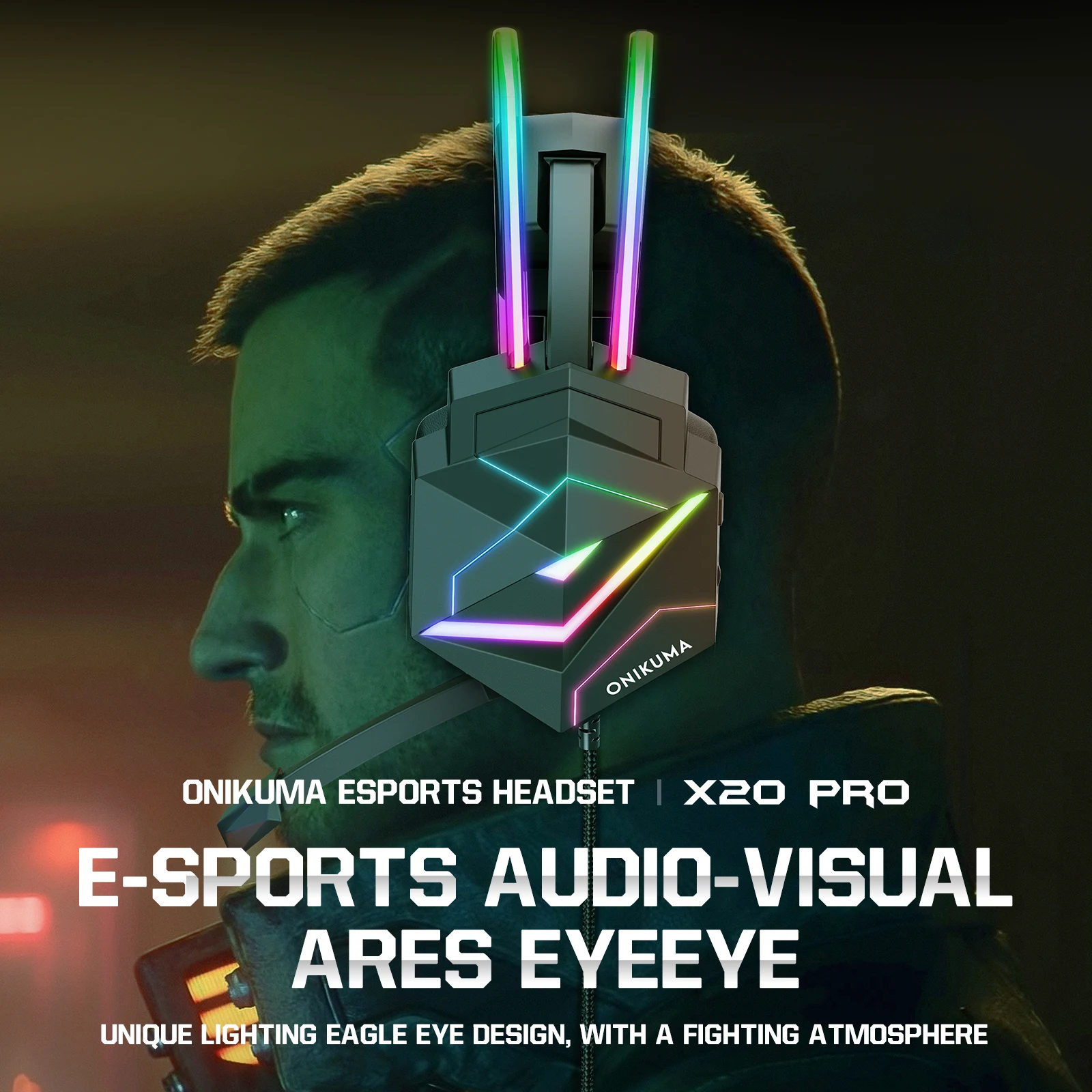 ONIKUMA Gaming Headset Wired H - đánh giá và giá Gaming Headset Rgb