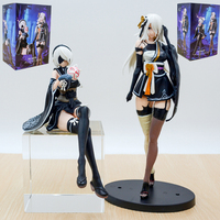 21cm NieR:Automata YoRHa No.2 Type B 2B Sexy Anime Girl Figure YoRHa Model A No.2 A2 Kimono Action Figure Model Doll Toys Gifts