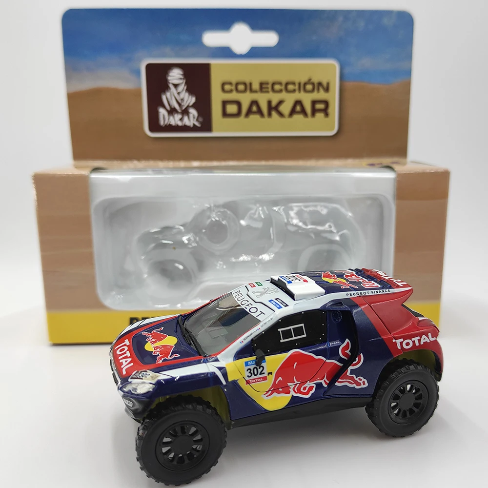 

Diecast IXO 1/43 Scale DAKAR PEUGEOT 2008 DAKAR 2015 Off-road Alloy Car Model Collectible Toy Desktop Static Ornaments