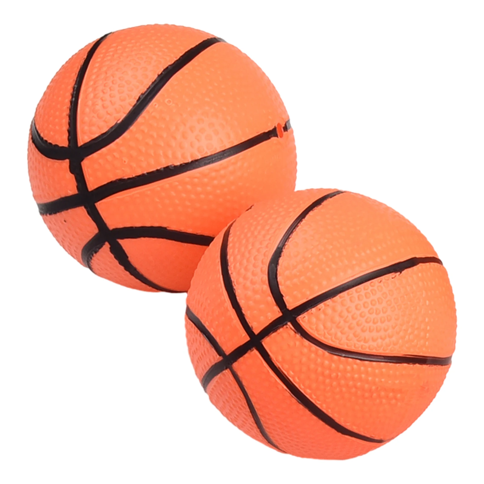 6-pak Mini Piłek do Koszykówki dla Dzieci, Nadające się do Użytku w Pomieszczeniach i na Zewnątrz, Bezpieczne i Lekkie Zabawki Sportowe z PVC