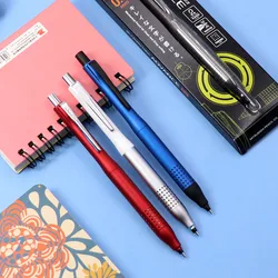 Japan Mitsubishi Mechanical Pencil, 0.5mm Continuous Lead Self-Rotating Low Center of Gravity Metal Rod Stable Writing Supplies
